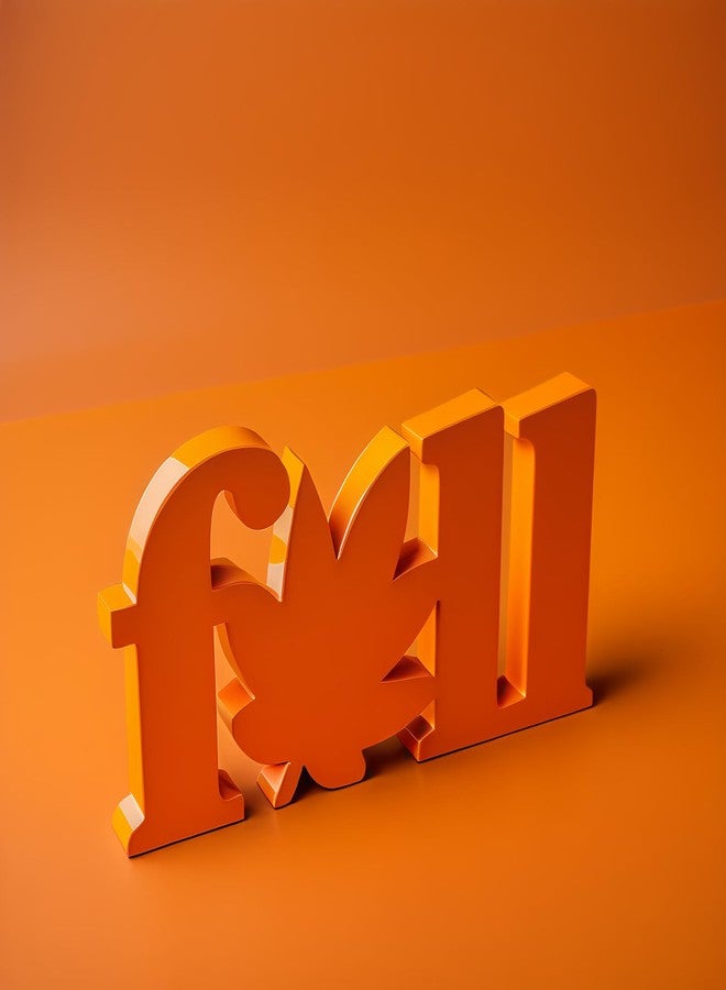 LLPMutu Fall Decorations Fall Signs Table Top Decor Wooden Blocks Autumn Table Decoration Falls Block Sign Falls Letter Block Tabletop Decoration for Thanksgiving Harvest Autumn Home Office Indoor Party Decor - Image 5